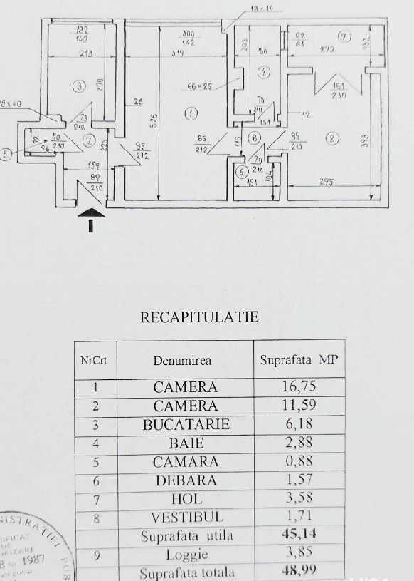 Apartament 2 camere Pajura | Complex Profi - Poză 8