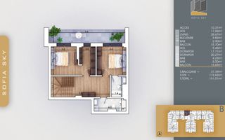 Apartament Duplex 3 Camere 700m Metrou Nicolae Teclu - Poză 2