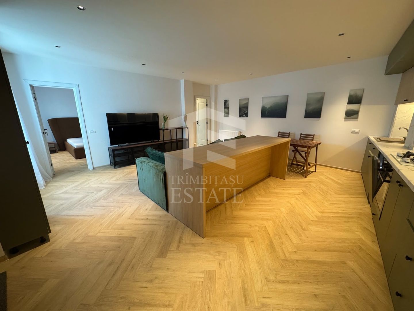 Voluntari - Craiovei 2 Camere Lux 1/1 56 mp Bloc 2025 Prima Inchiriere - Poză 2