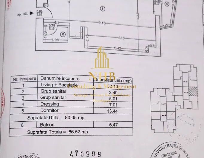 Upground Residence - 2 Camere - Mobila/Utilat - Metrou - Poză 8