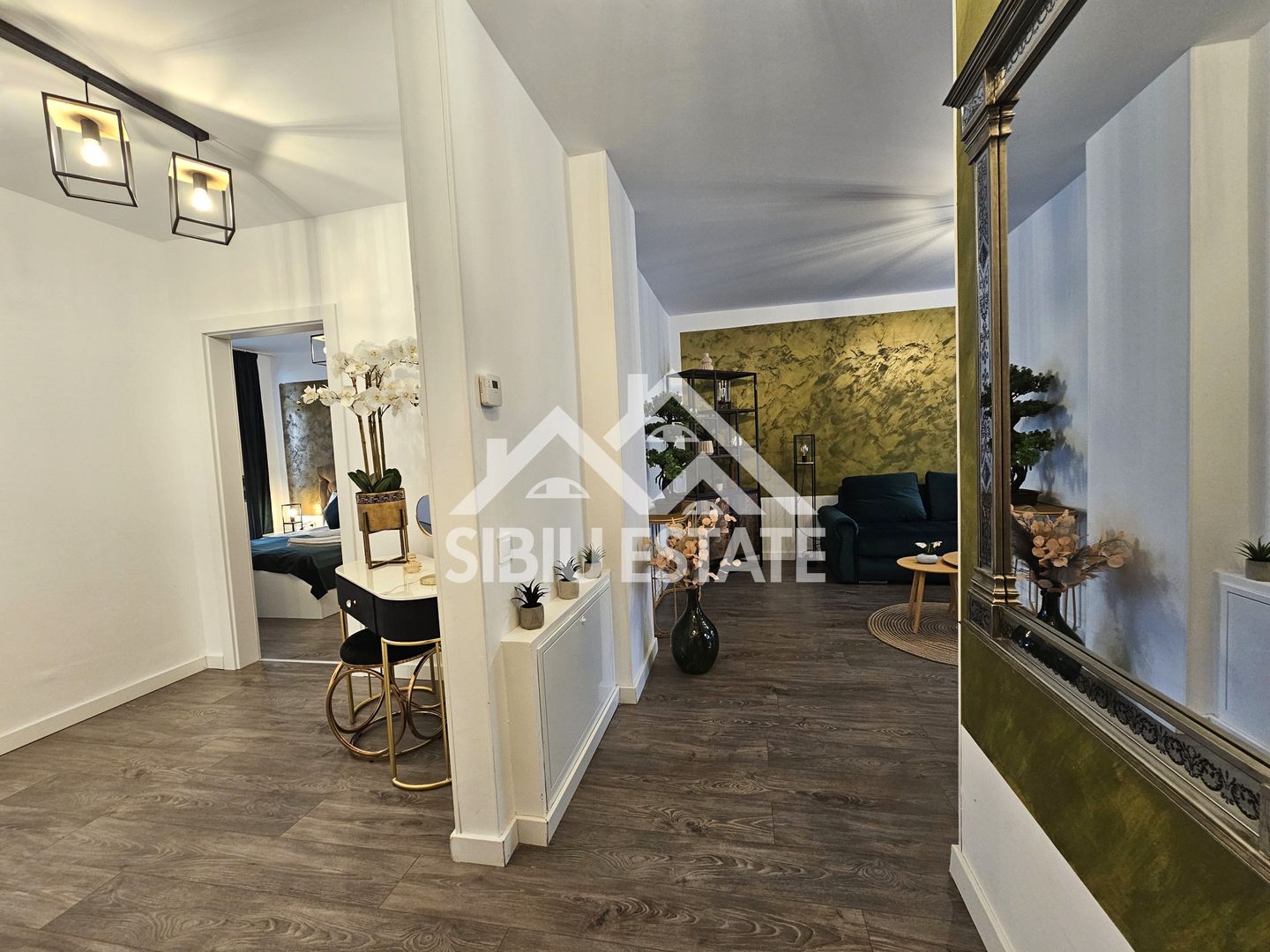 Apartament 3 camere, 2 bai Sibiu, dotat complet - Poză 9