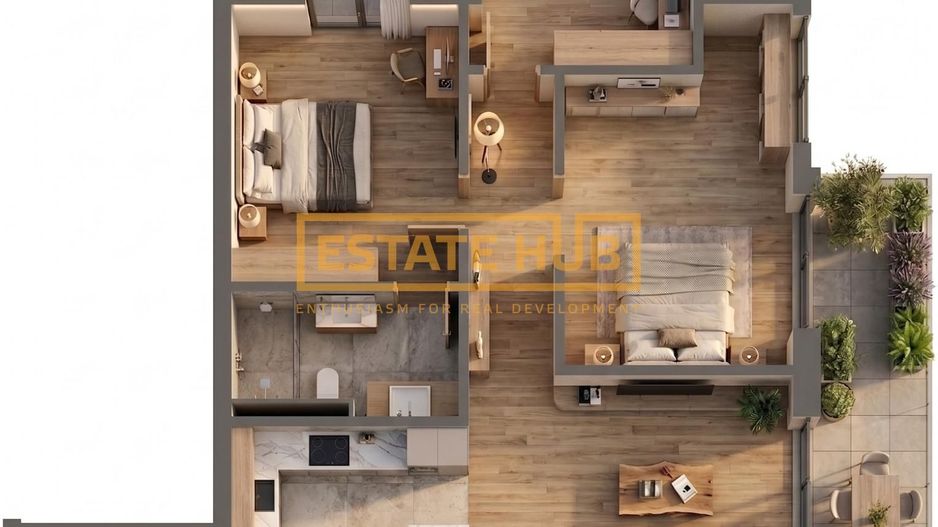 Apartamente 4 camere | Standarde NZEB | Comision 0 - Poză 6