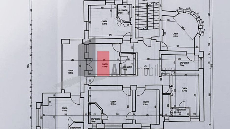 Vila Pensiune in Busteni | zona centrala | afacere functionala - Schiță 12