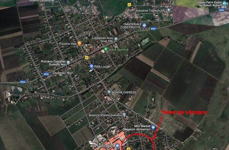 Teren pentru două case - Dudeștii Noi - Poză 2