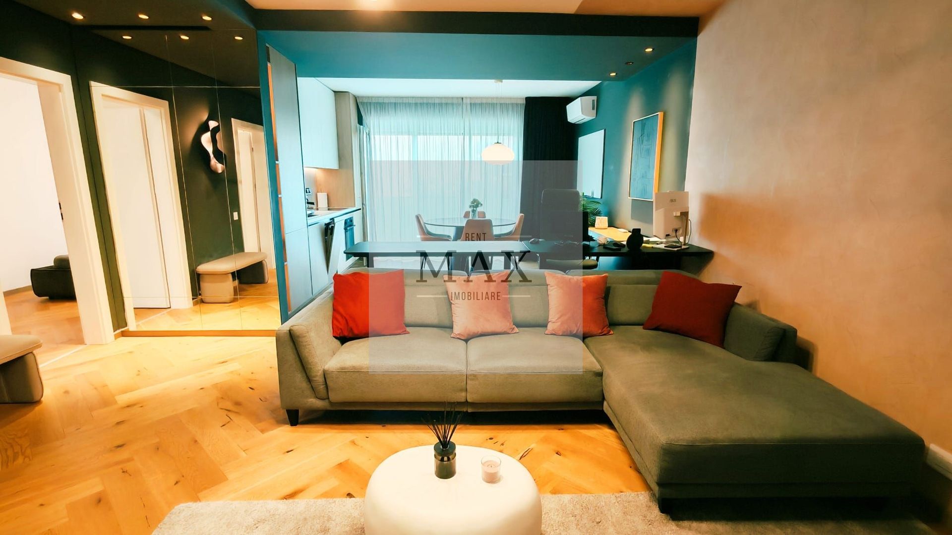 Apartament 2 camere lux str. Pasteur Cluj, parcare subterană, balcon - Poză 2
