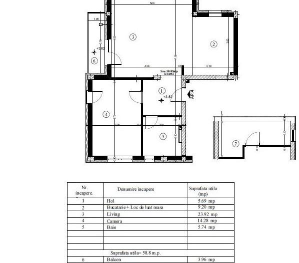 Apartament 2 camere + balcon si boxa | loc de parcare | zona Buna Ziua - Poză 10