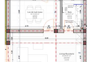 Bloc la asfalt. Etaj 1. Loc de parcare. - Poză 7