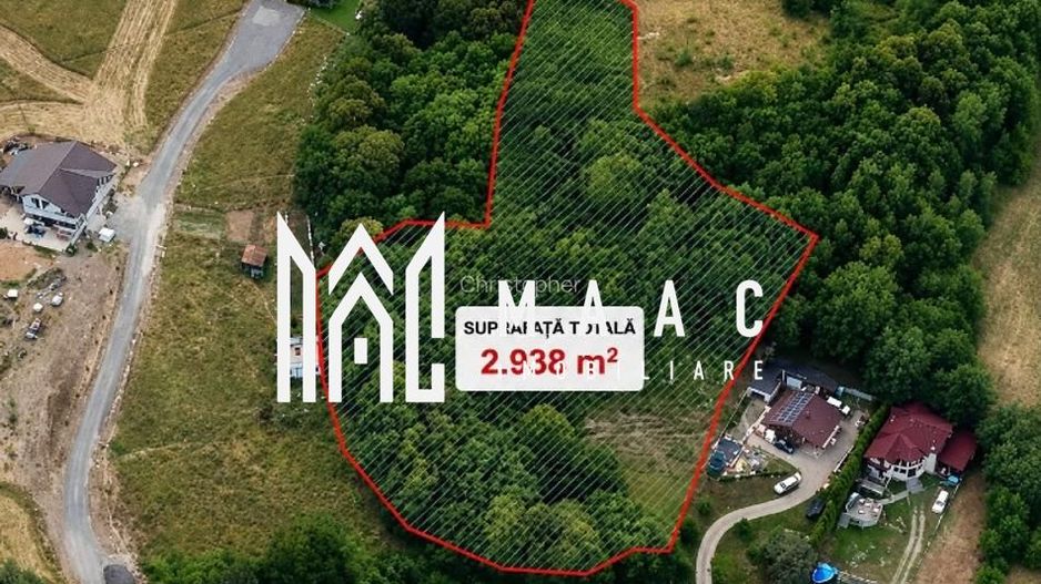 Teren intravilan 2.938 mp | Tocile, Sadu | pârâu natural - Poză 1
