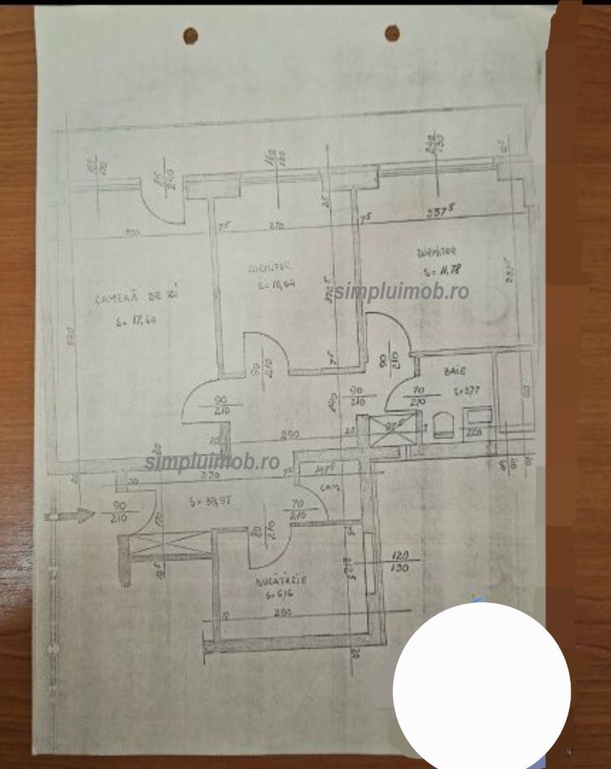 Apartament 3 camere decomandat, Constantin Brâncoveanu, - Poză 7
