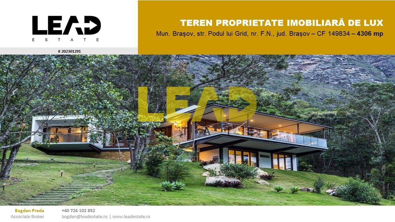 OPORTUNITATE TEREN DEZVOLTARE REȘEDINȚĂ IMOBILIARA DE LUX - Poză 1