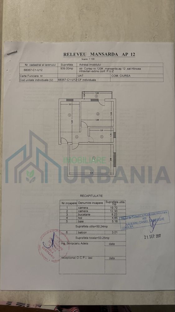 Apartament 2 camere decomandat + mansarda - Poză 4