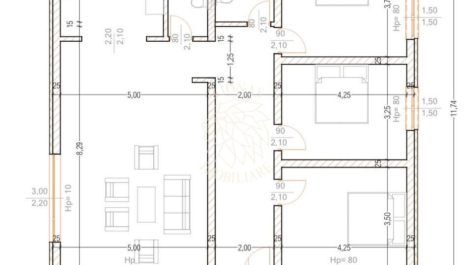 Teren intravilan 500 mp+Proiect Casa-utilitati-Zona OK Shopping Center - Poză 3