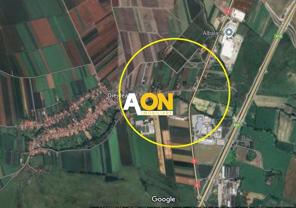 Teren intravilan industrial 5800 mp, Oiejdea, la asfalt - Poză 2