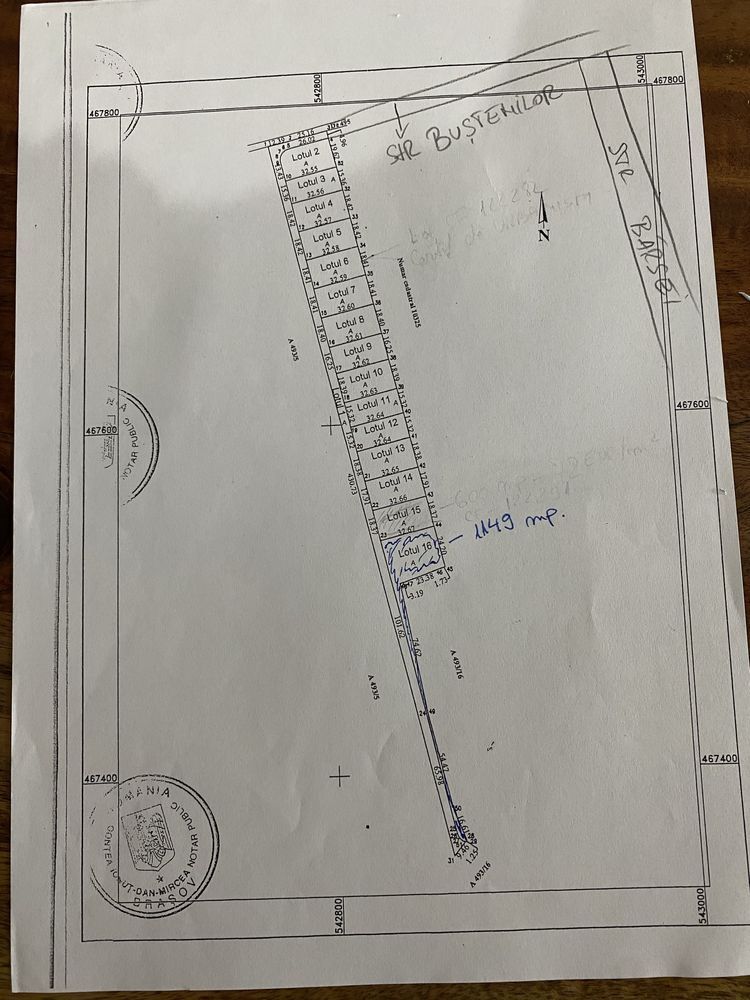 Teren intravilan in stupini,str.Bustenilor - Poză 4