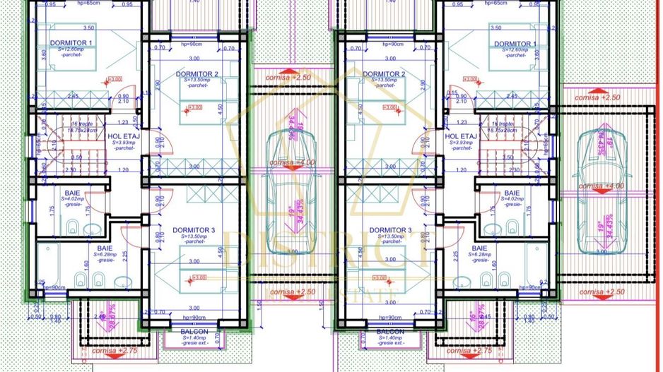 Duplex superb cu 5 camere despartit prin garaj | Dumbravita - Poză 14