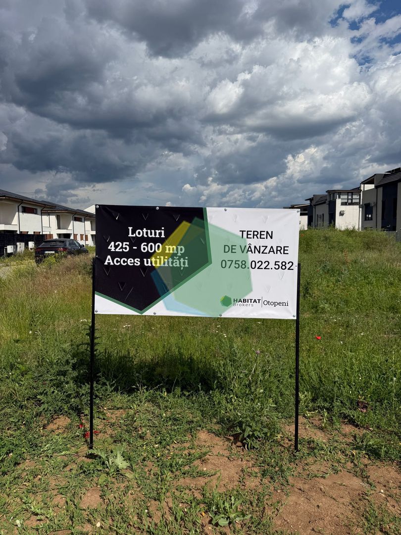 Teren intravilan 795 mp – Otopeni, zonă în dezvoltare - Poză 2