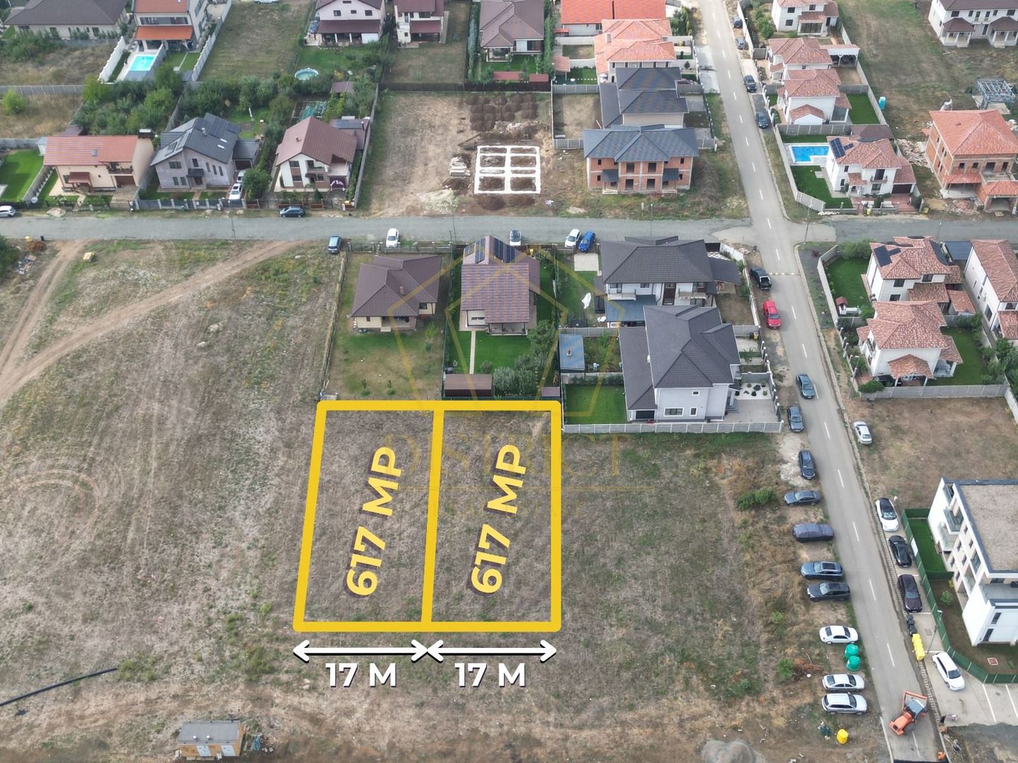 Doua parcele servicii / rezidential P+2E+M | Dumbravita - Poză 1