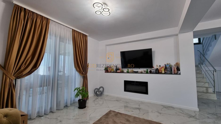 Vila individuala cu 5 camere si piscina, mobilata si utilata, Popesti - Poză 14