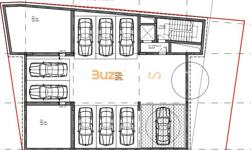 Teren Strada Berzei | Autorizatie | langa Hotel Ibis | - Schiță 8