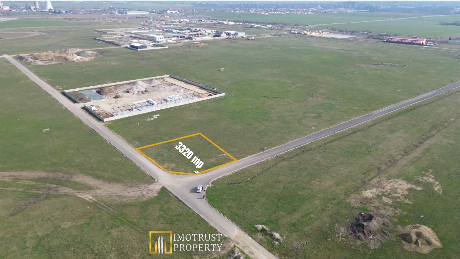 Teren industrial de vânzare Arad – 3.320 mp | PUZ aprobat | acces DN7 - Poză 2