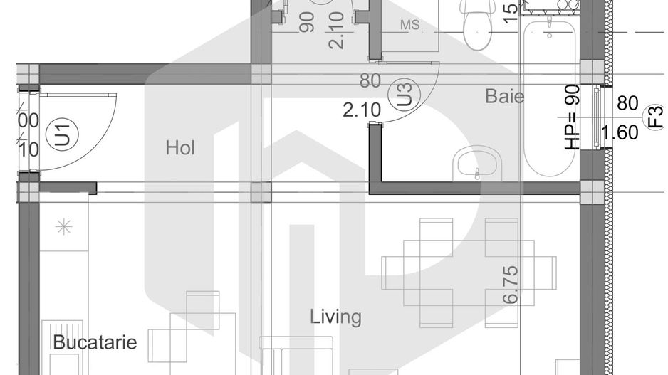 Apartament | 2 Camere | La cheie | Decomandat | Dedeman | 0% Comision - Poză 2