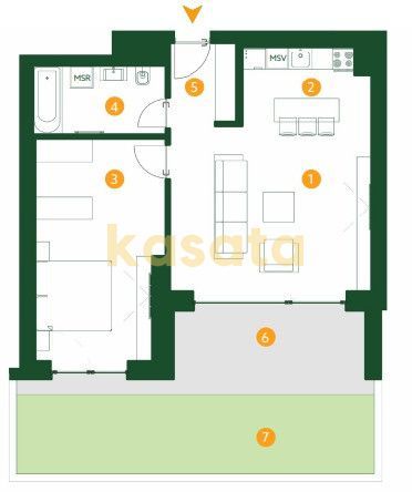 2 camere parter cu gradina | zona Jandarmeriei | - Poză 13