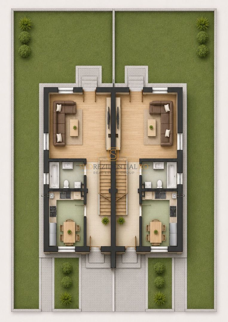 Gloriei Village Bragadiru - Vila tip duplex cu 4 camere - Poză 8