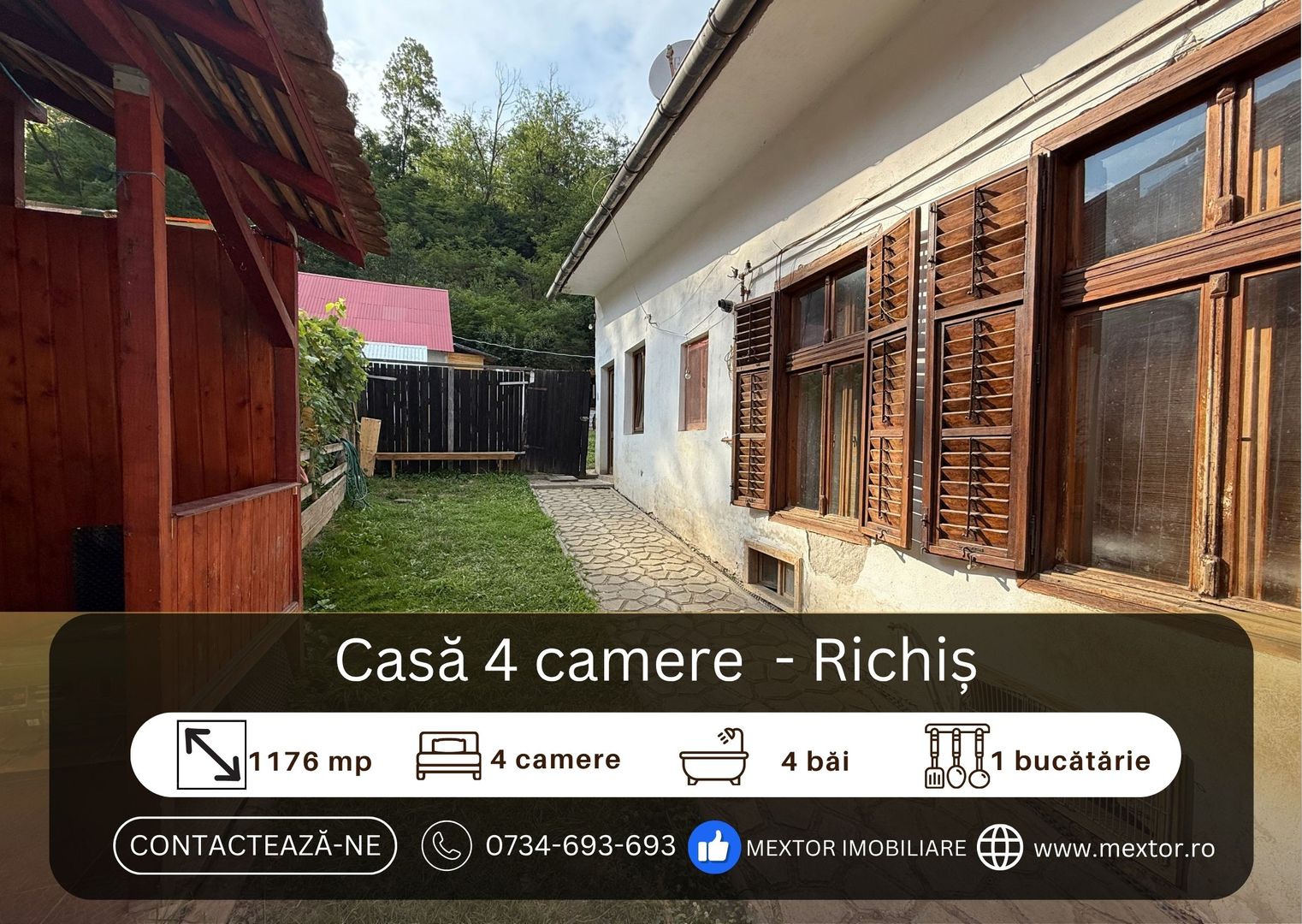 Casa saseasca, de vanzare la Richis - Transilvania - Poză 1