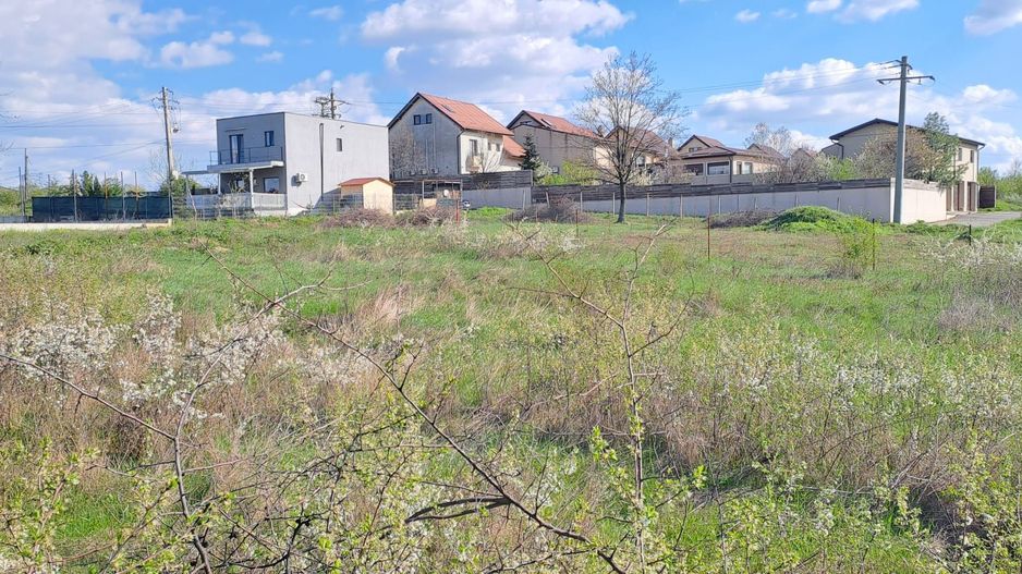 Mogosoaia, teren 792 mp, vedere la lac, utilitati, statie STB la 750m - Poză 1