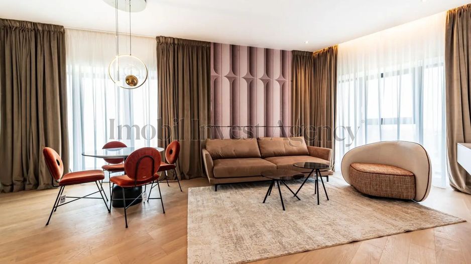 Apartament 3 camere mobilat in One Verdi Park cu loc de parcare inclus - Poză 2