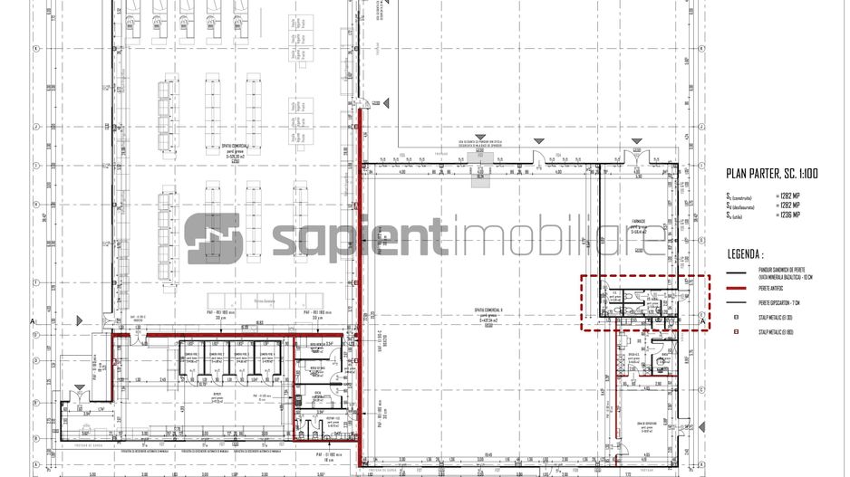 Galerie comercială în Balș, jud. Olt | Yield = 9.8% - Schiță 4