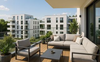 2 camere moderne, balcon, comision 0% – aproape de școli și transport - Poză 5