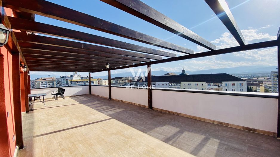 Penthouse confort lux,mobilat, utilat, garaj subteran, aer conditionat - Poză 11