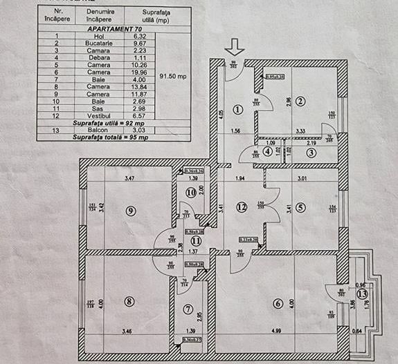 Vanzare Apartament 4 Camere Adiacent Nerva Traian - Centrala Proprie - Poză 9