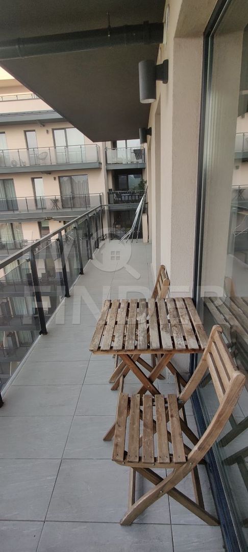 Apartament cu 2 camere, mobilat, balcon, parcare + boxa | Grand Park - Poză 9