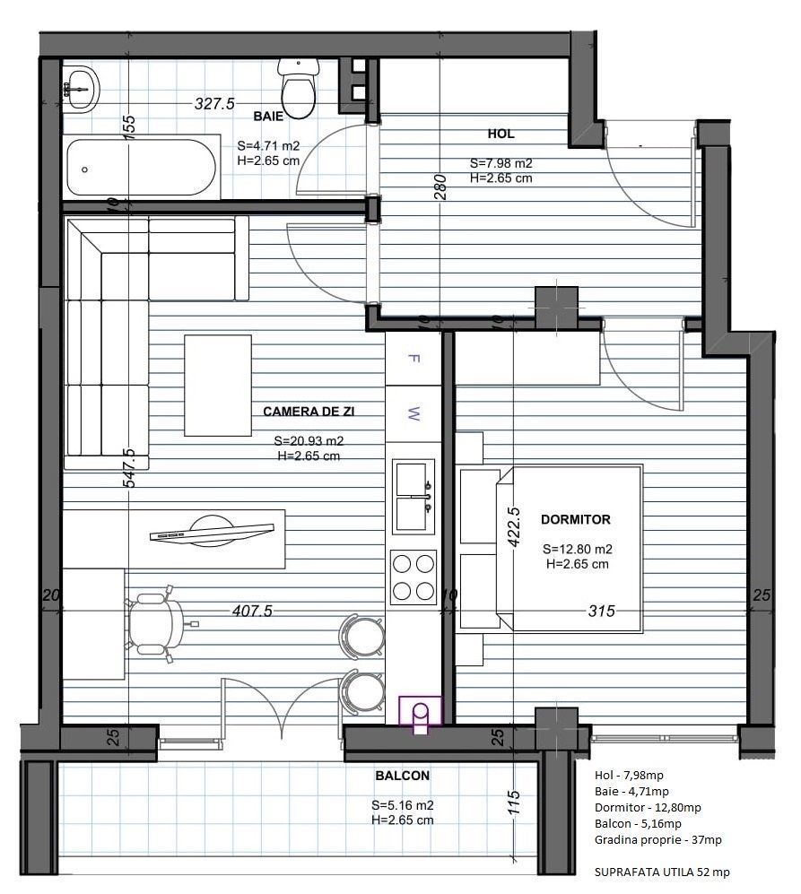 Apartament 2 camere vanzare - Poză 8