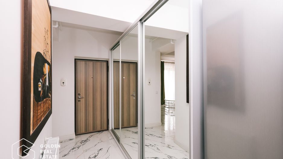 Apartament 3 camere, complet mobilat, garaj inclus – Pipera, 93 mp - Poză 17