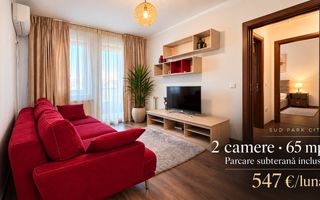 Apartament 2 camere, 65 mp | Sud Park City | Parcare subterană inclusă - Poză 1