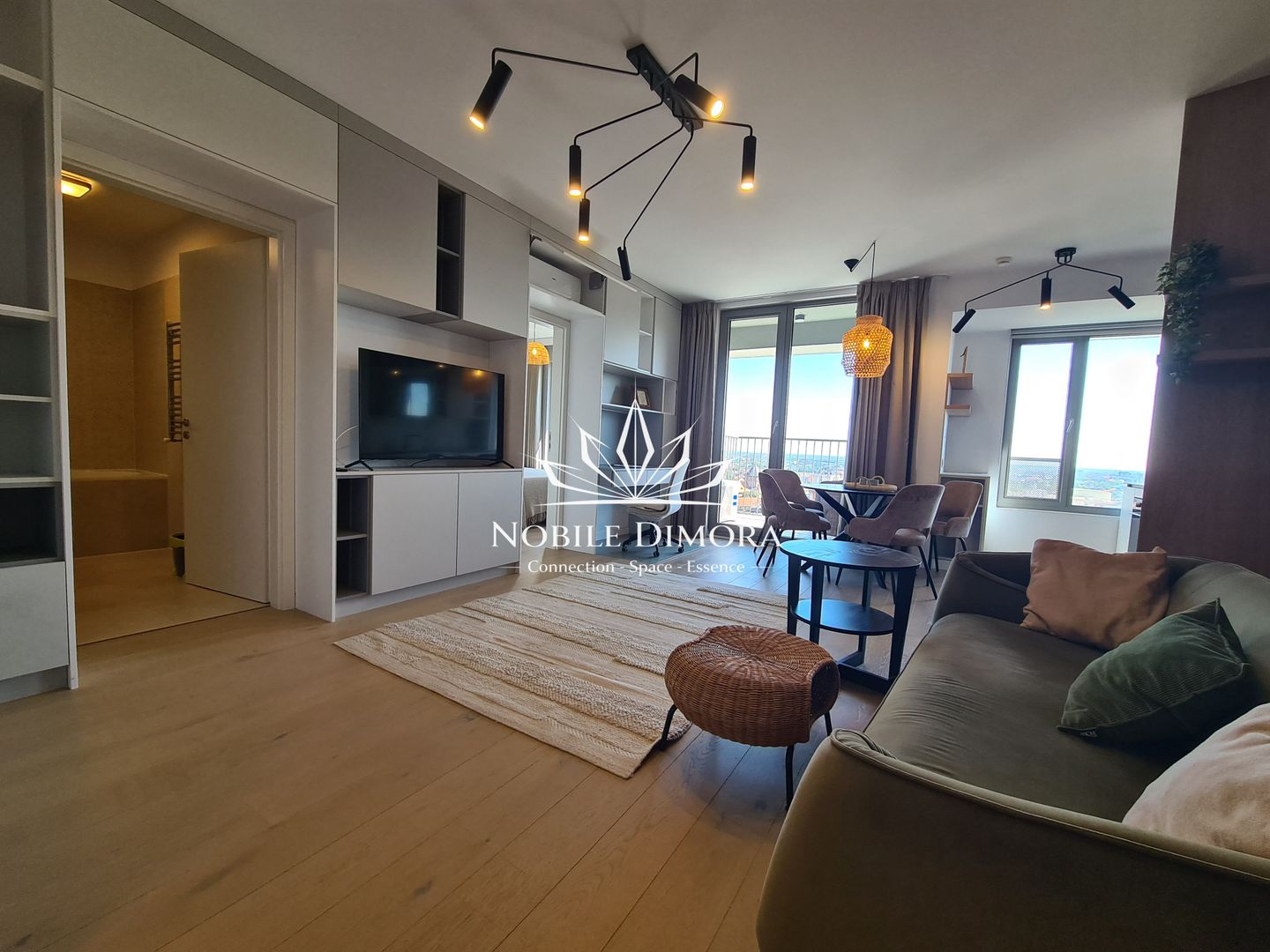 ISHO - Apartament cu vedere panoramica la Bega, 2 camere, parcare, Et16 - Poză 1