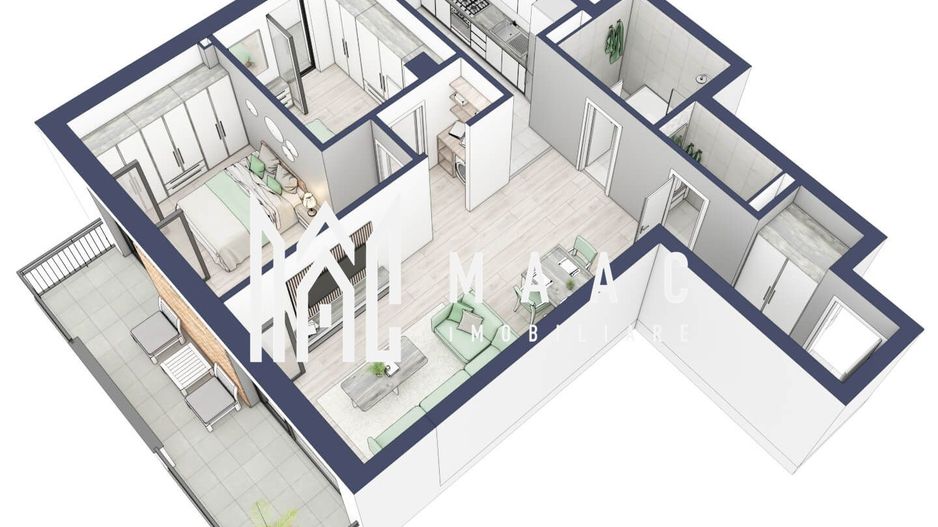 Apartament 3 camere | Balcoane/Terase 31.7 mp | Gradina ca. 61mp | Turnisor - Poză 5