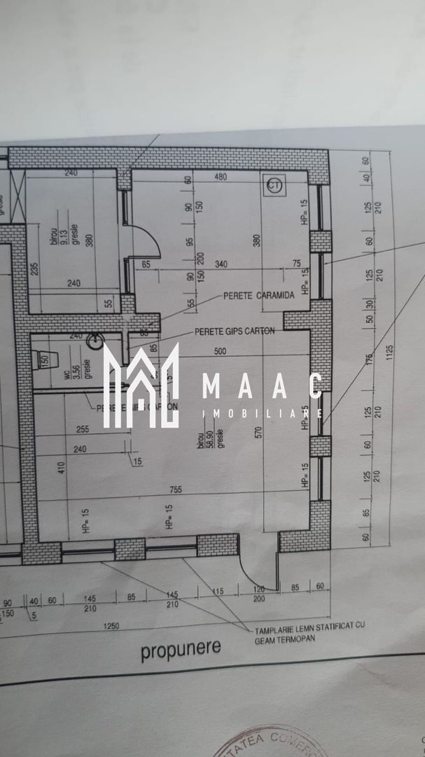 Spatiu comercial de inchiriat 72 mp Strada 9 mai - Poză 2