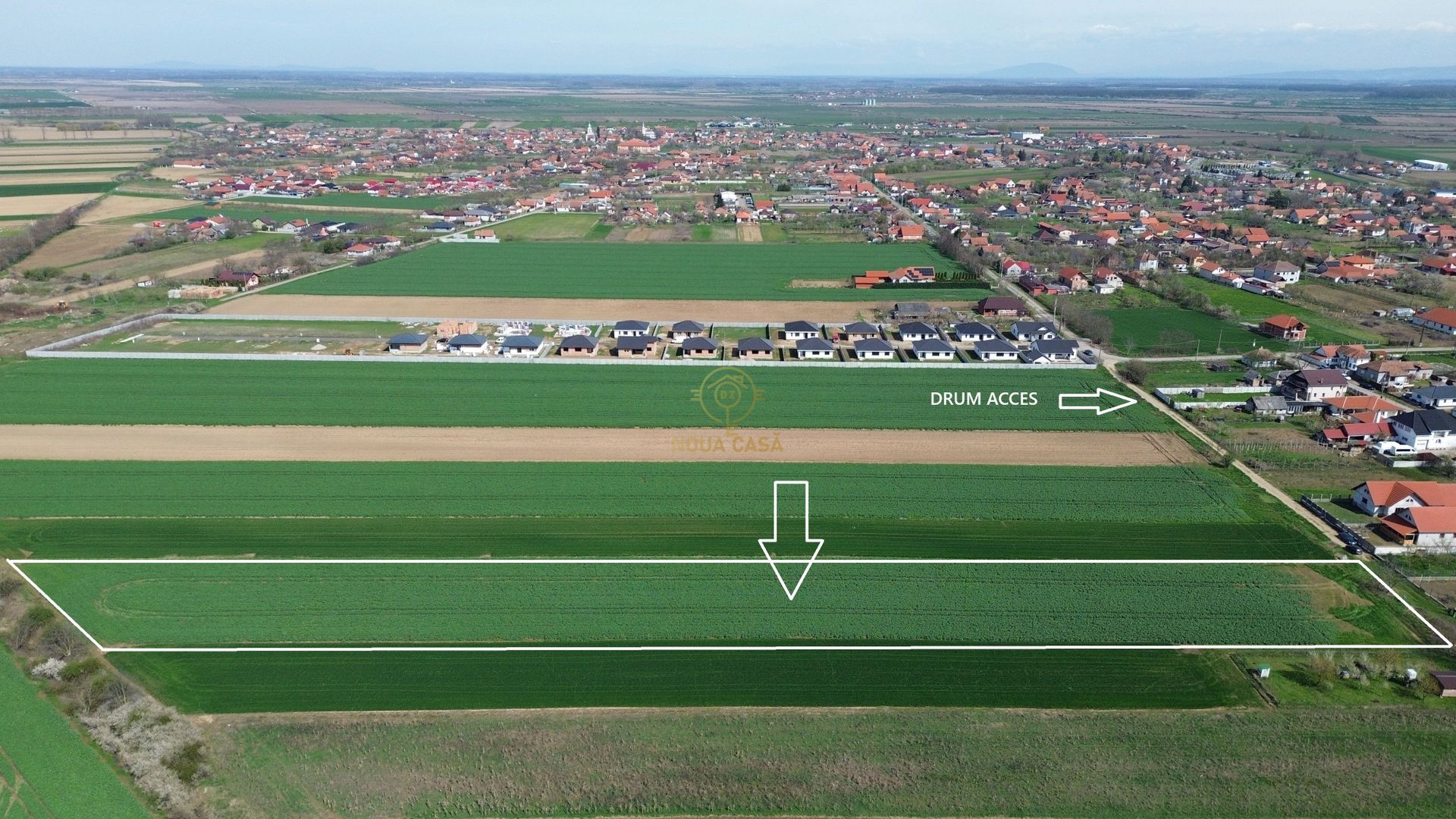 INVESTITIE! De vanzare Teren Intravilan 9142mp la 1 km >Satu Mare - Poză 1