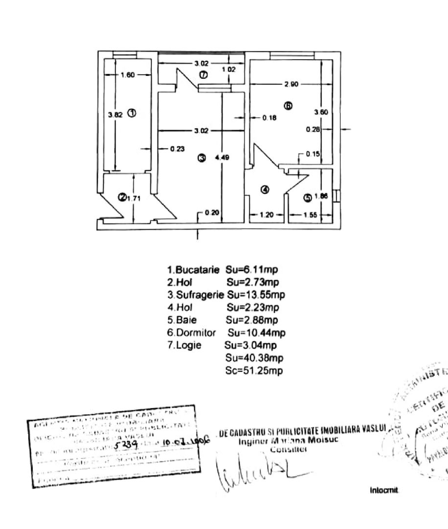 Apartament cu 2 camere, mobilat și utilat, VASLUI - zona CUZA VODĂ; - Poză 8