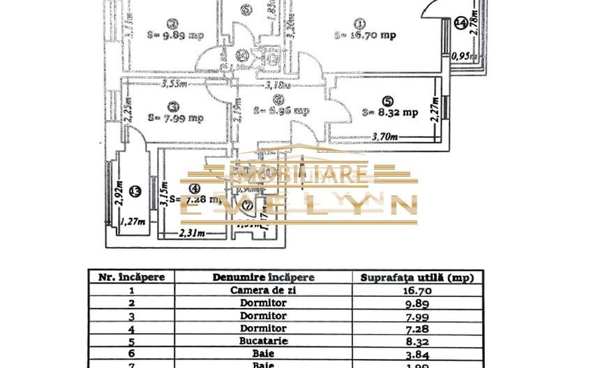 De vânzare – Apartament 4 camere, zona Grivița (fosta Piața Mică) - Poză 1