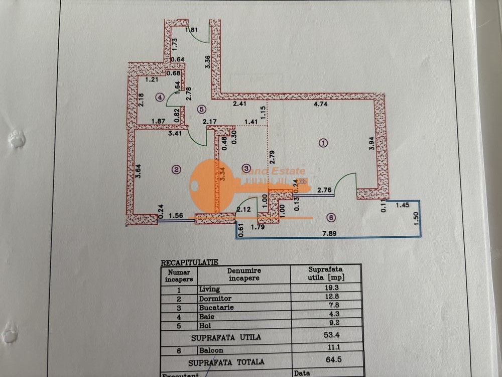 Apartament 2 camere – complex rezidențial 2023, Diham / Morarilor - Poză 7