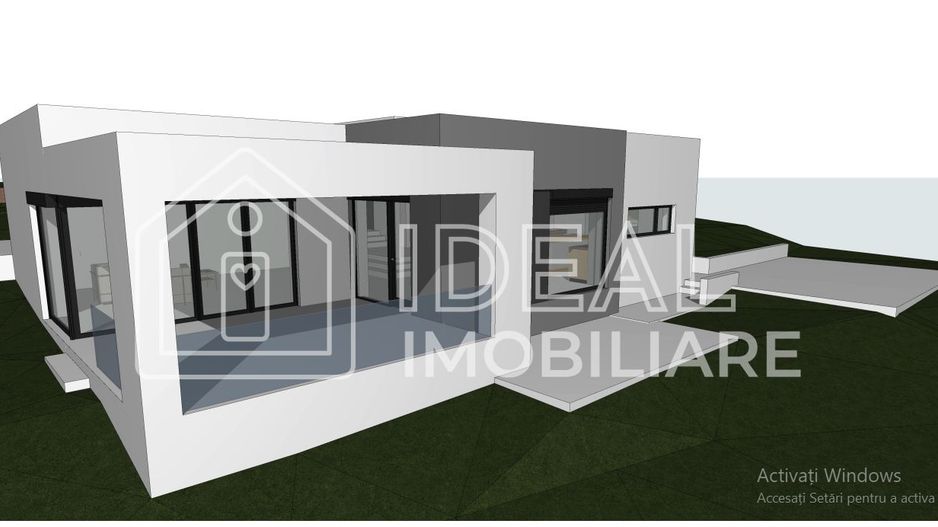 Casă modernă pe un singur nivel în Bavaria, teren 750 mp - Poză 3