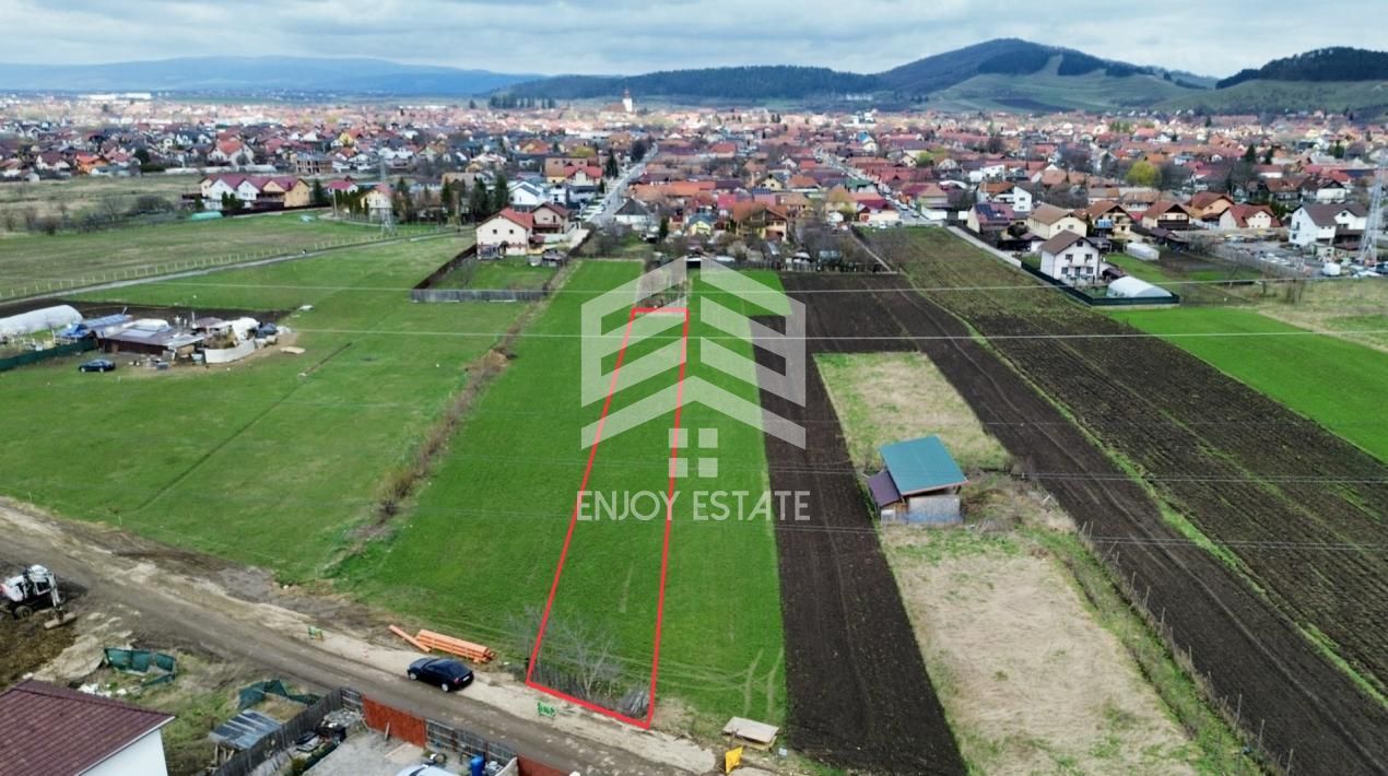 Teren agricol la cel mai mic preț - str. George Coșbuc din Sânpetru - Poză 2