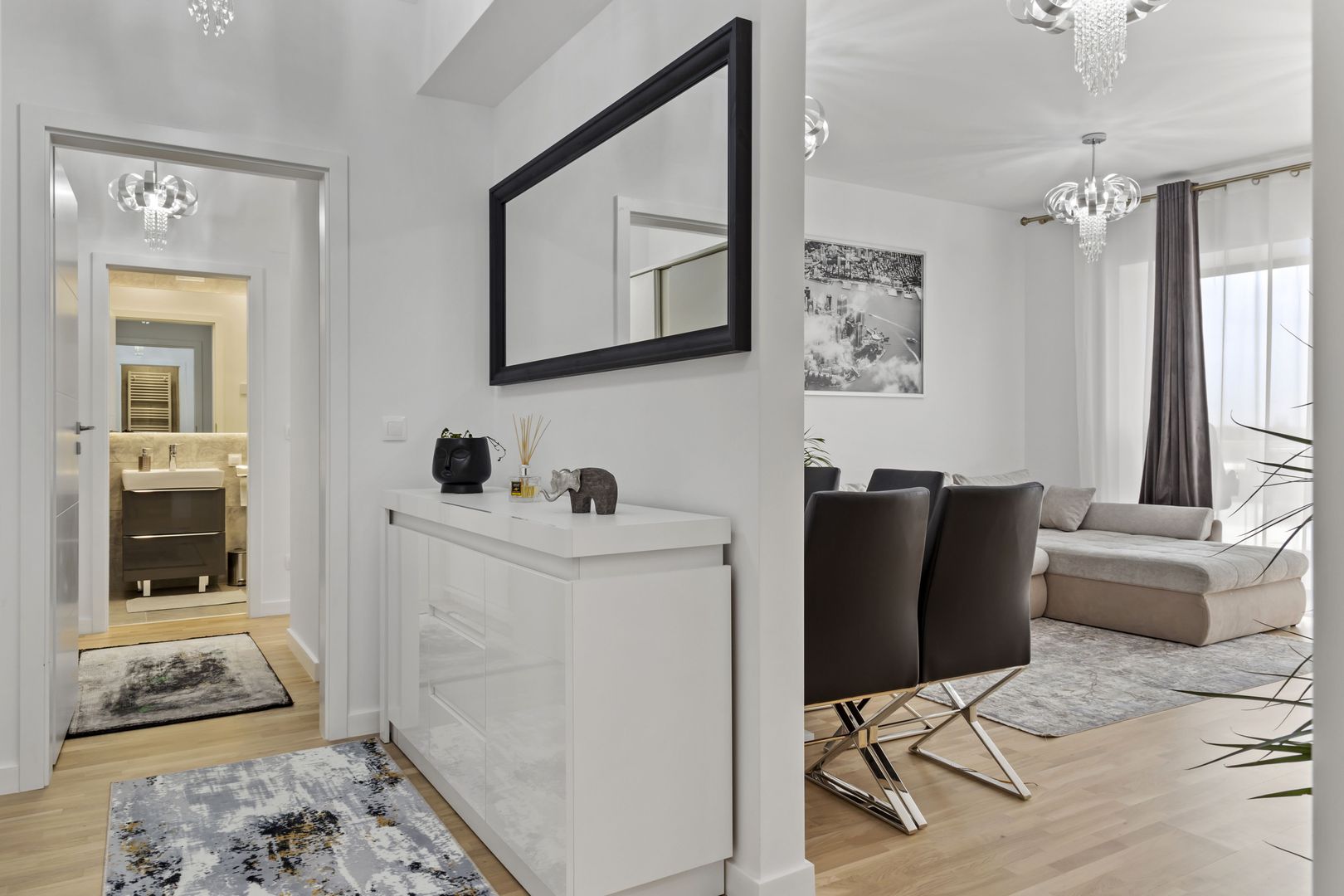 Apartament 2 camere cu doua bai si parcare acoperita ArtCity - Poză 11