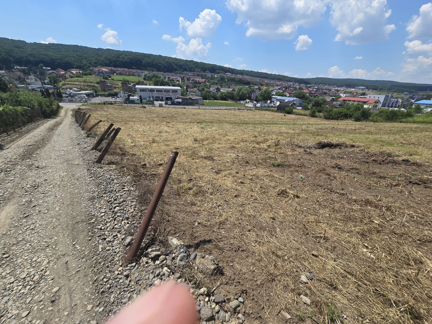 Teren intravilan 16.500mp 55euro mp deschidere de 82m la E60 - Poză 8
