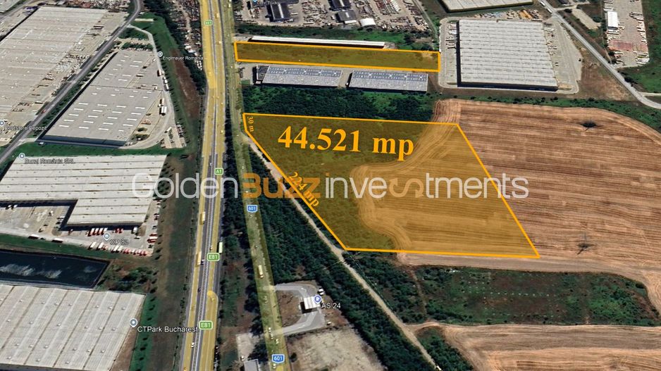 Teren industrial premium – A1 București–Pitești - 4,5 ha - Poză 2